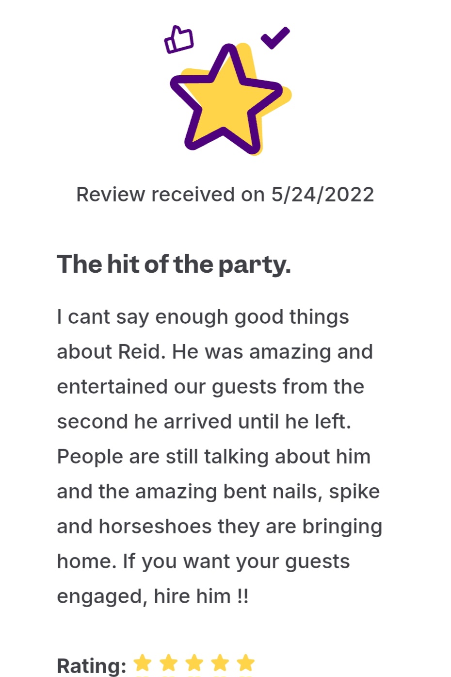 Verified circus performance review